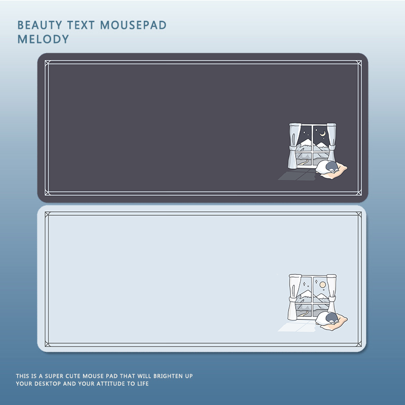 Yellow Desk Setup - Extra Large Size Pad for Girls
