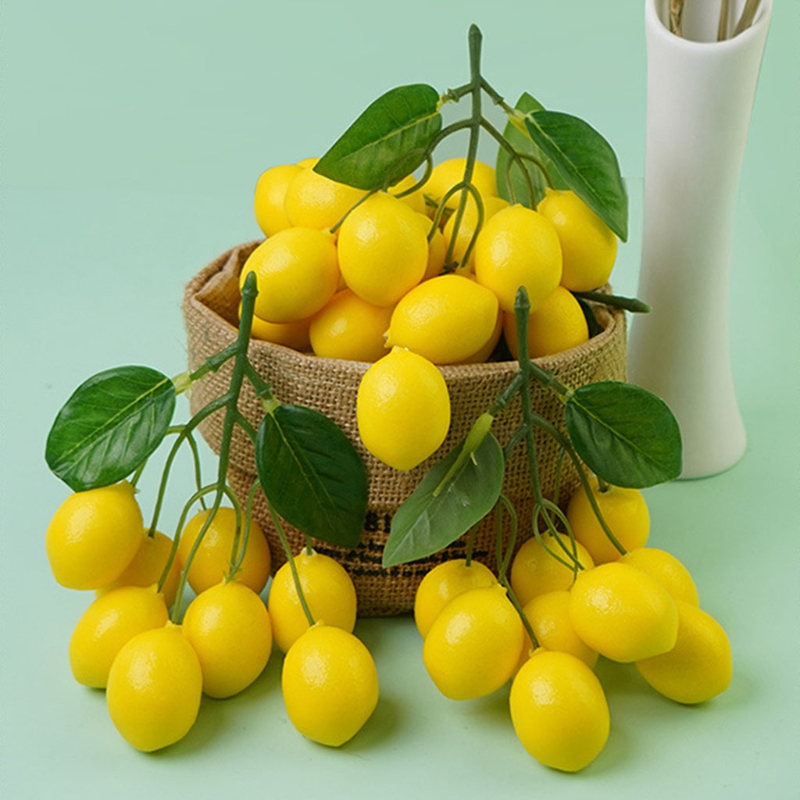 Yellow Desk Setup - Nhân Tạo Chanh Nhánh Mô Phỏng