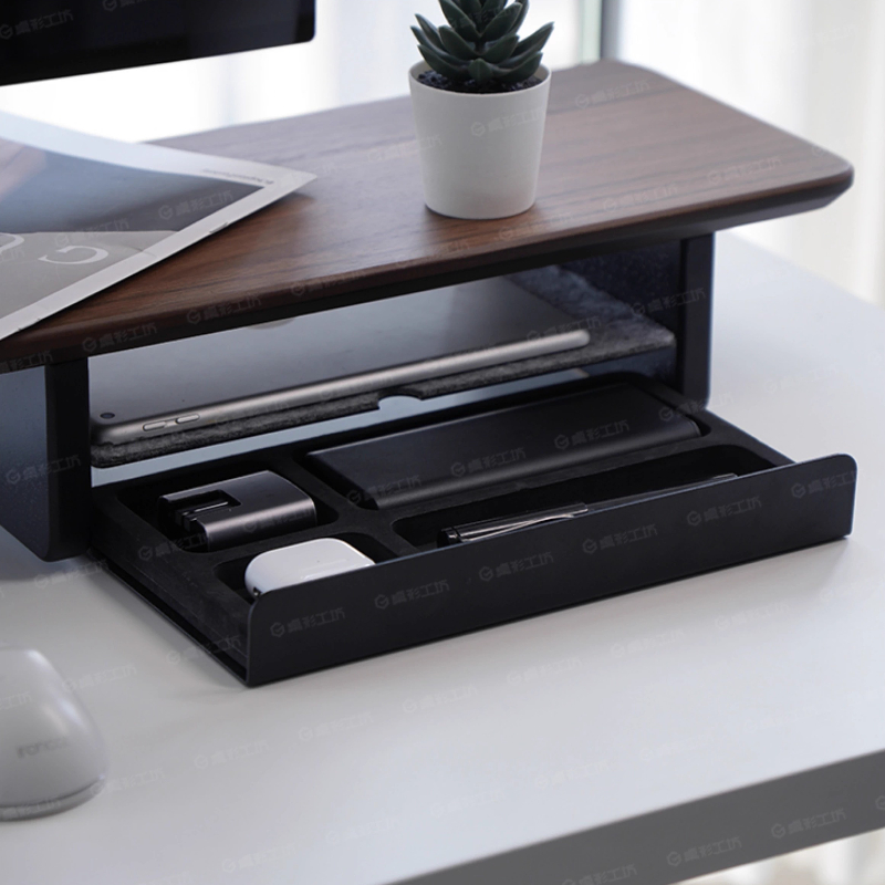 Monitor Stand Riser Storage Dr - đánh giá và giá Desk Setup In Office