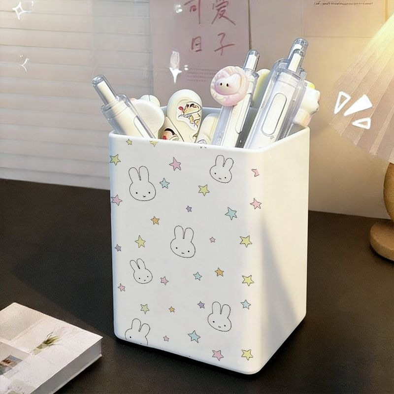 New Miffy Rabbit desktop pen h - đánh giá và giá Desk Setup Organization