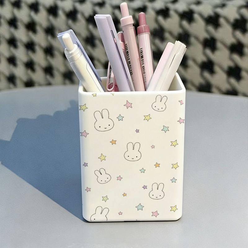 New Miffy Rabbit desktop pen h - đánh giá và giá Desk Setup Organization