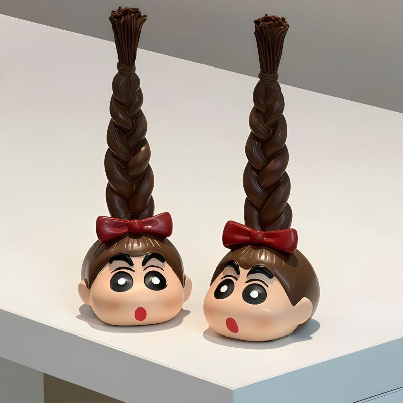 Kawaii Crayon Shin Chan Long B - đánh giá và giá Desk Setup Organization