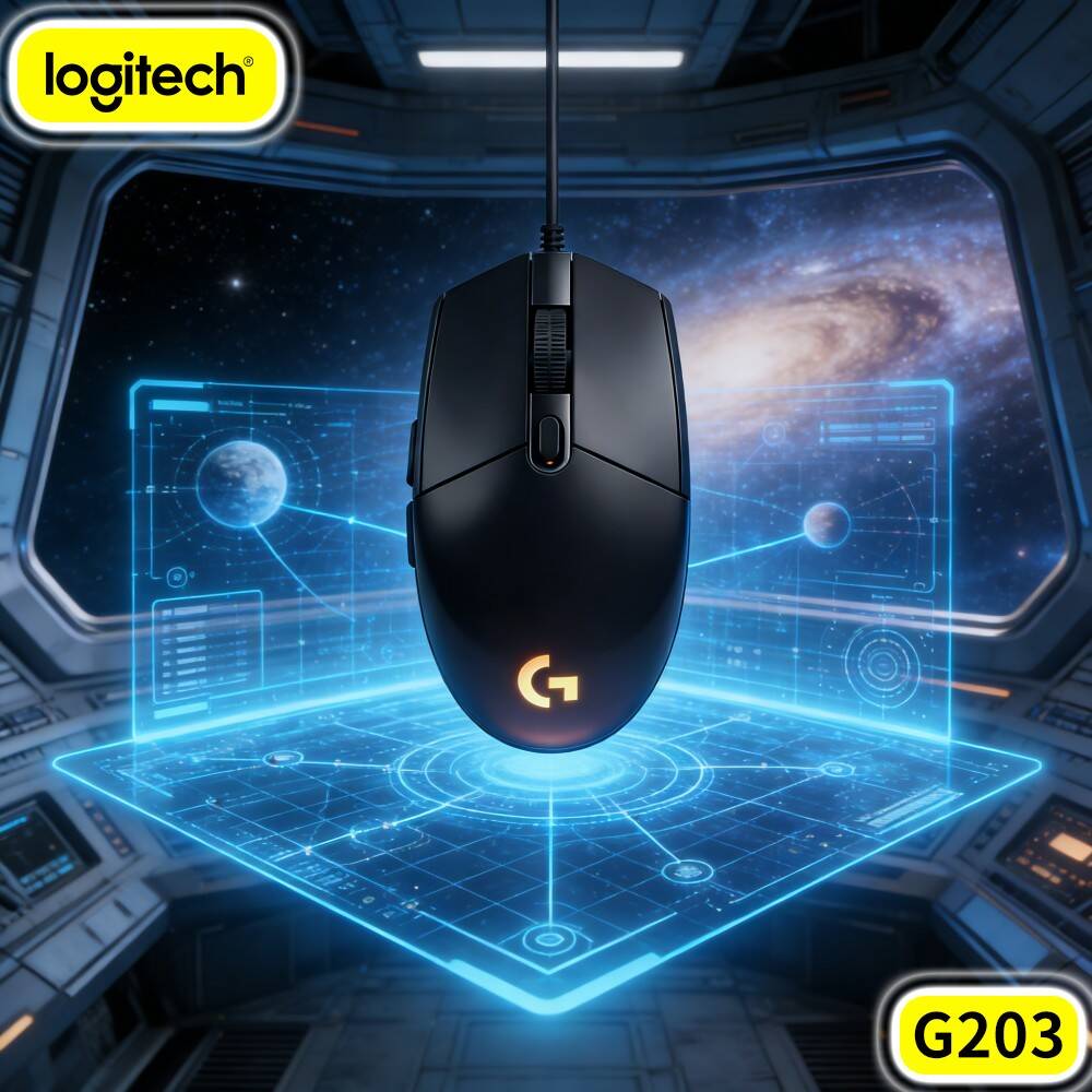 Logitech G203 Wired Gaming Mou - đánh giá và giá Logitech Mouse G203