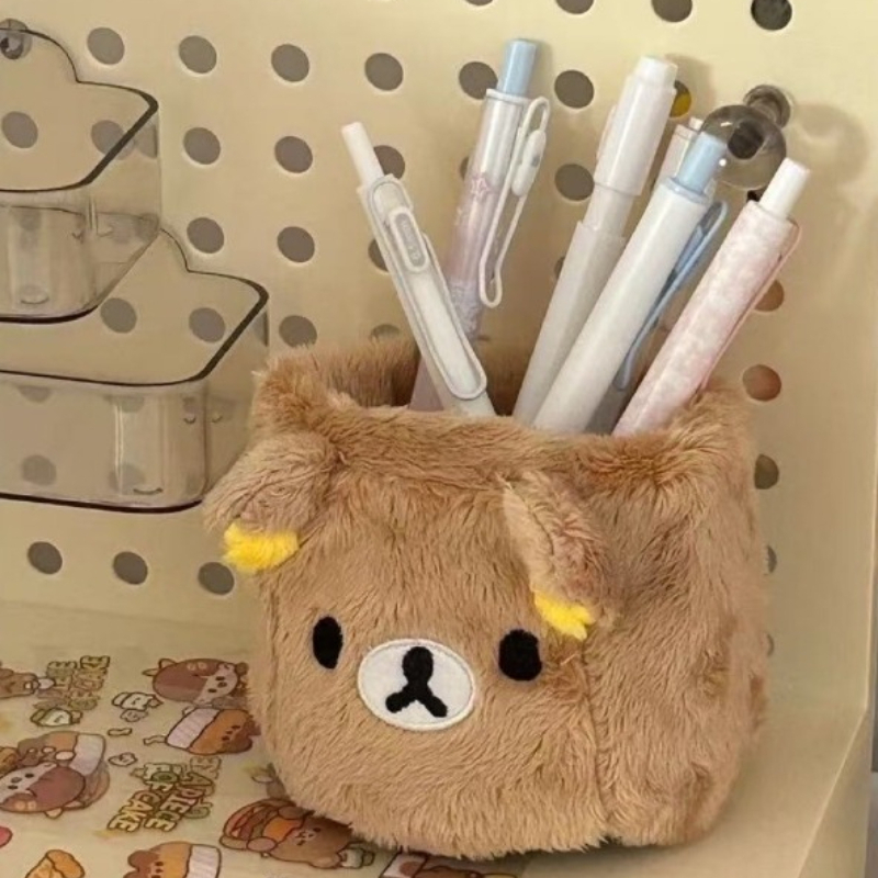 Rilakkuma Storage Pen Holder C - đánh giá và giá Desk Setup Organization