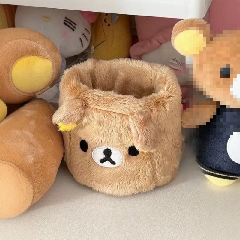 Rilakkuma Storage Pen Holder C - đánh giá và giá Desk Setup Organization