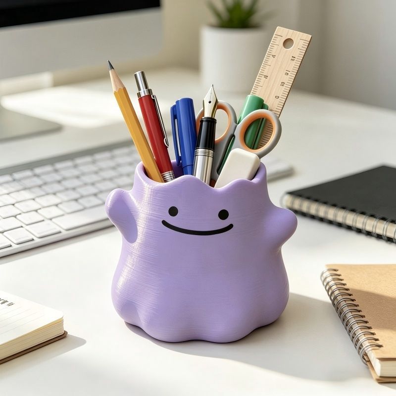 Cartoon Character Pen Holder C - đánh giá và giá Desk Setup Organization