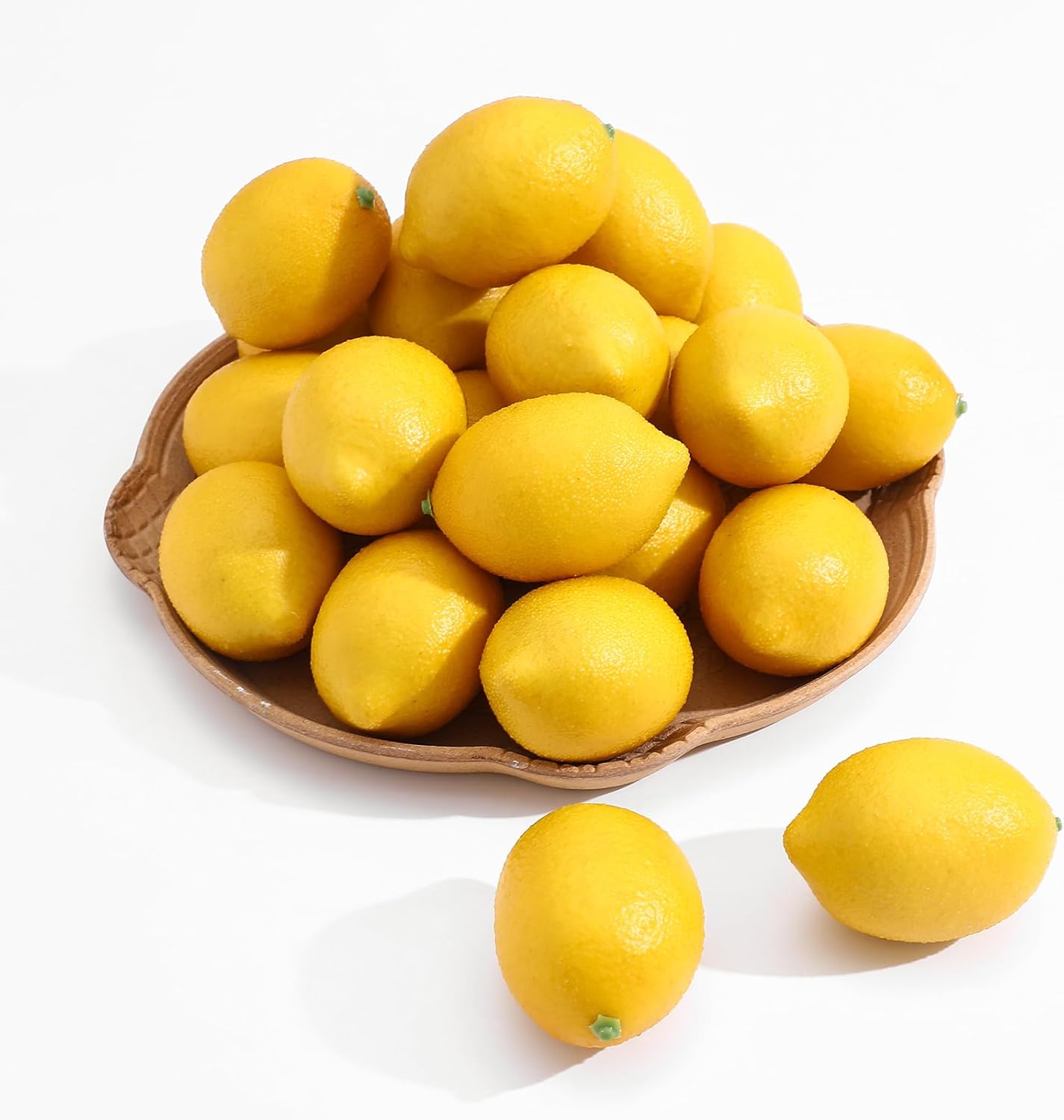 12 Pack Faux Yellow Lemons Art - đánh giá và giá Yellow Desk Setup