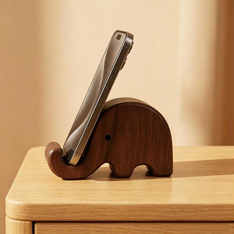 Simple Solid Wood Black Walnut - đánh giá và giá Desk Setup Organization