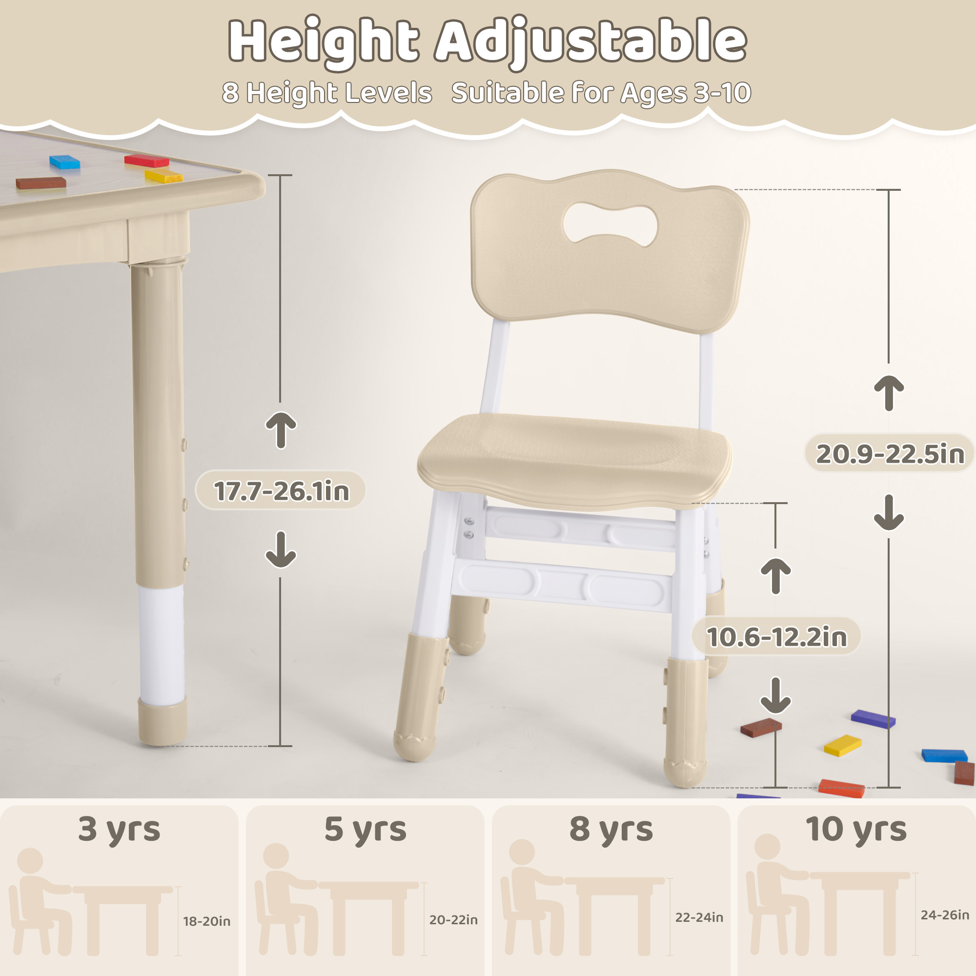 Kids Table And 2 Chairs Set He - đánh giá và giá Desk Setup Minimalist