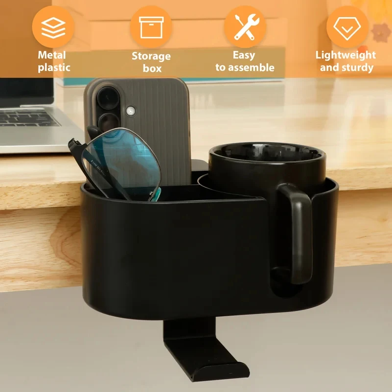 4 in 1 Desk Cup Holder Headpho - đánh giá và giá Desk Setup Organization