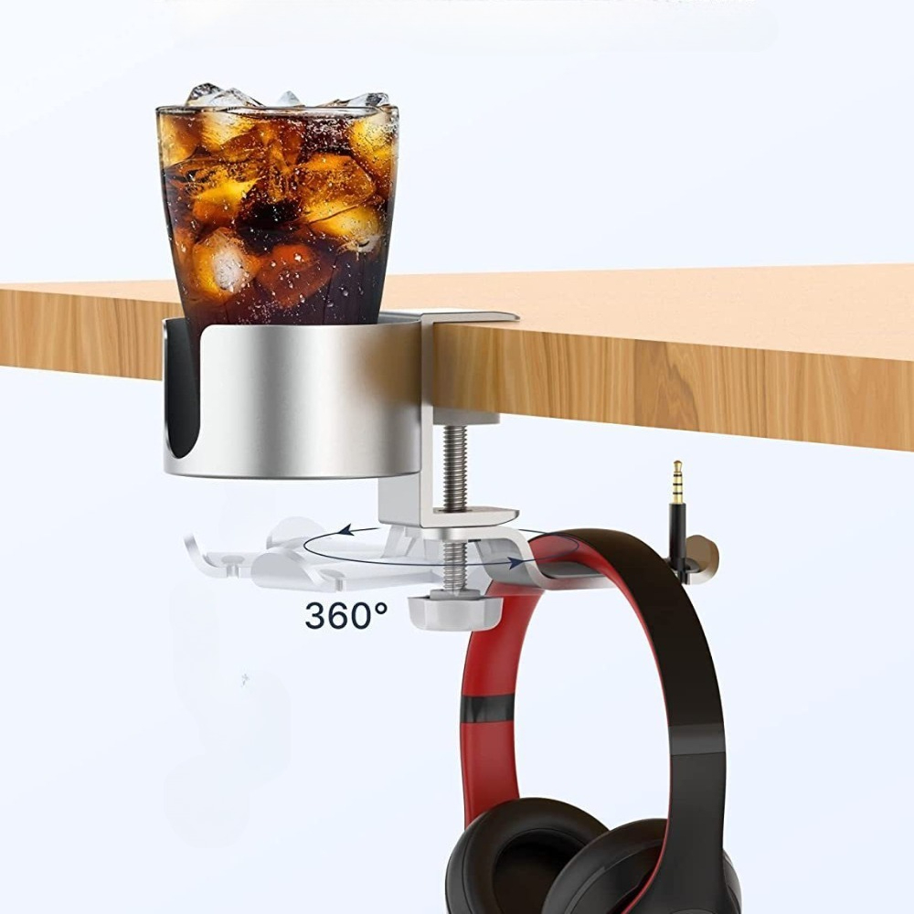 Premium Rotating Cup Holder Al - đánh giá và giá Desk Setup In Office