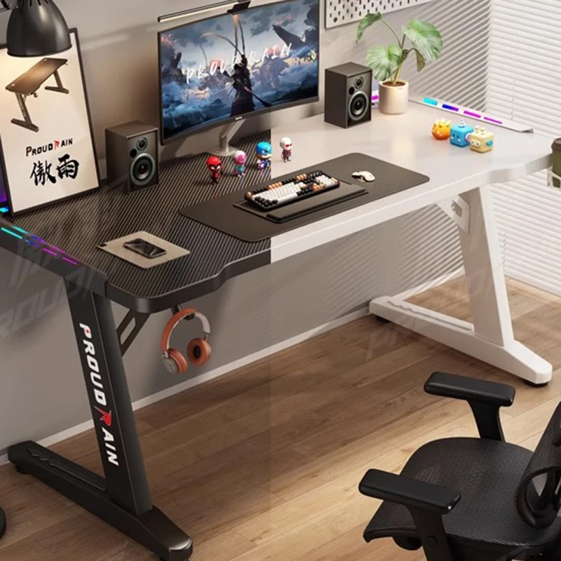 Gaming Console Computer Desks  - đánh giá và giá Desk Setup Monitor And Laptop