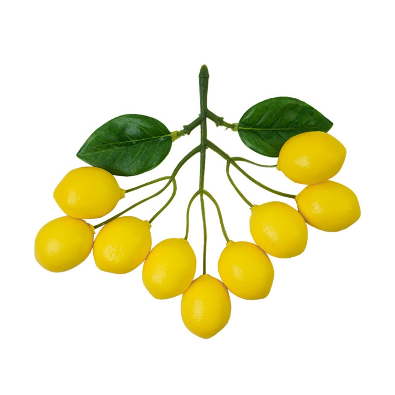 Nhân Tạo Chanh Nhánh Mô Phỏng  - đánh giá và giá Yellow Desk Setup