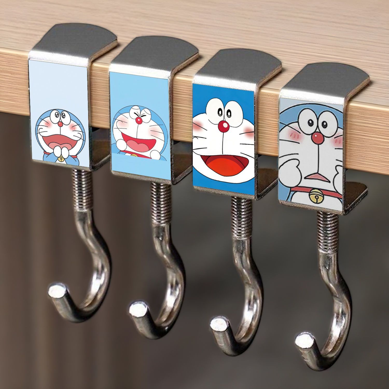 Doraemon Desk Side Bag Hook Re - đánh giá và giá Desk Setup Organization