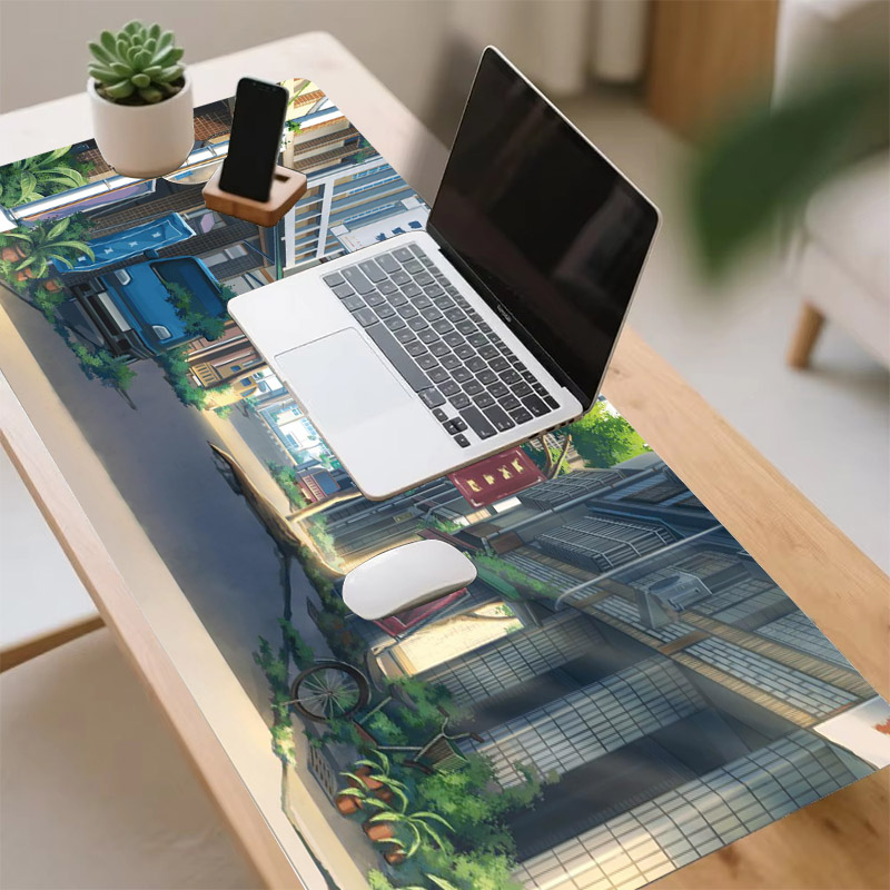 Large Gaming Mouse Pad Non-Sli - đánh giá và giá Desk View Setup