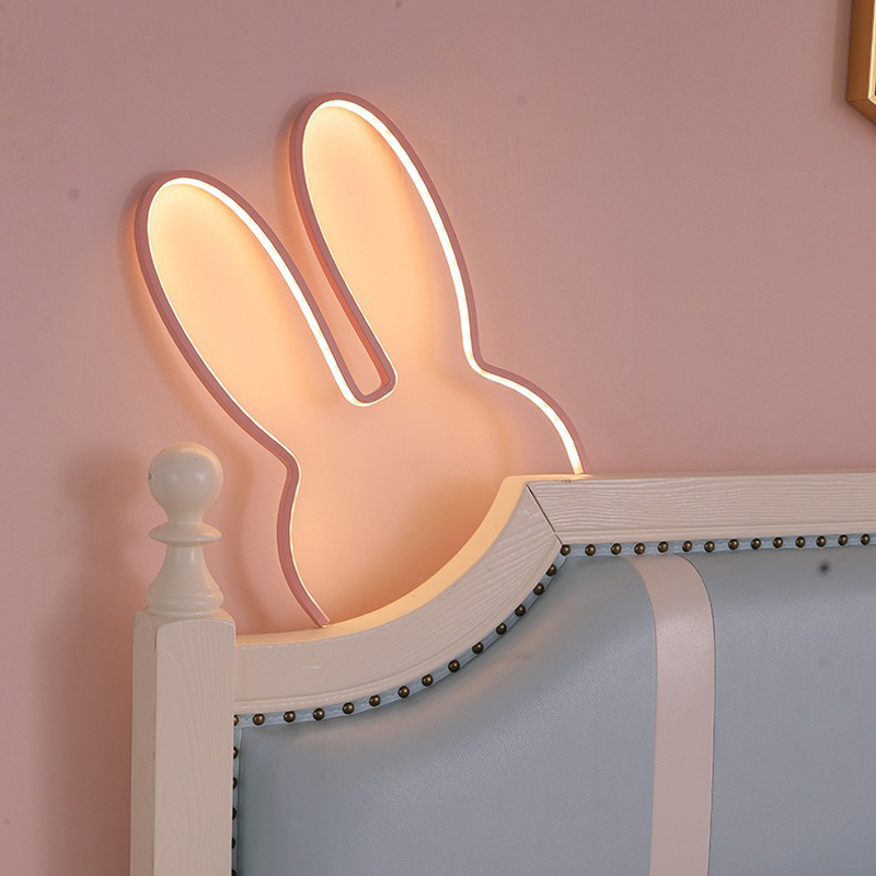 Cute Led Rabbit Wall Lights US - đánh giá và giá Yellow Desk Setup