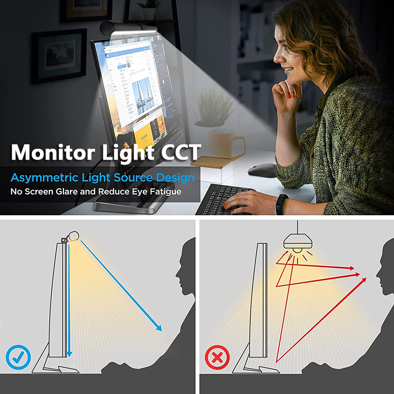 40CM RGB Atmosphere Table Lamp - đánh giá và giá Yellow Desk Setup