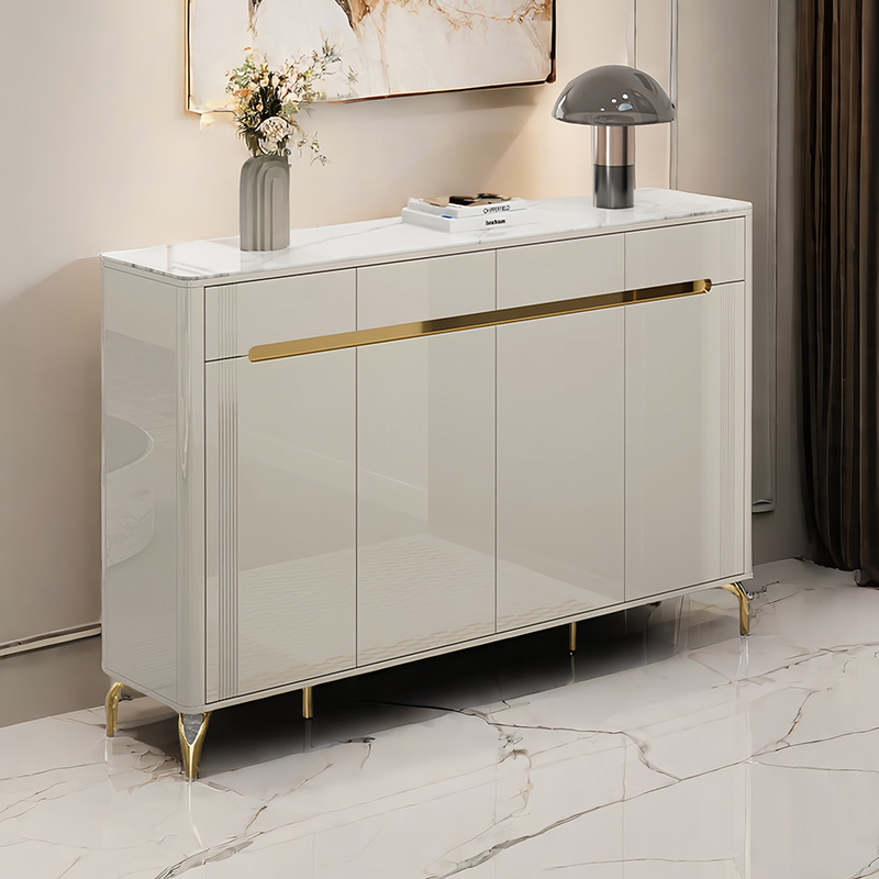 Nordic Luxury Console Table Wi - đánh giá và giá Desk Setup Minimalist