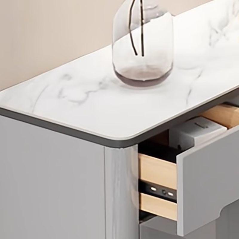 Nordic Luxury Console Table Wi - đánh giá và giá Desk Setup Minimalist