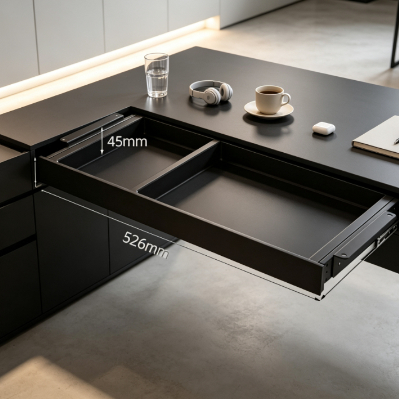 Premium Under Desk Slide-Out S - đánh giá và giá Desk Setup In Office