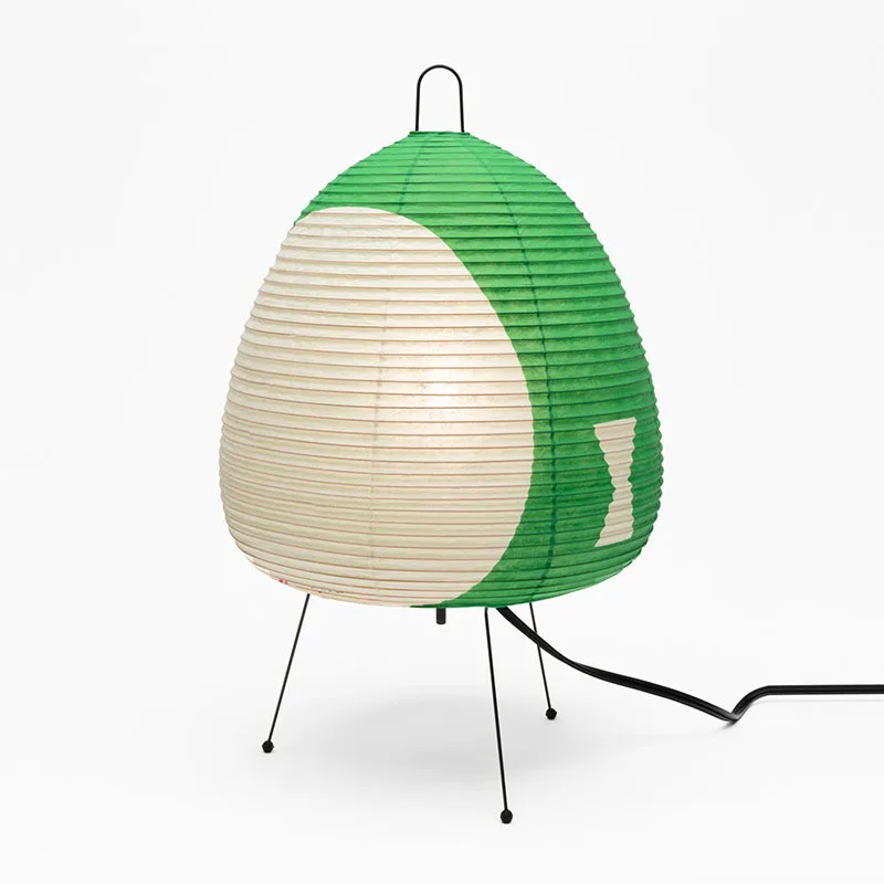 Noguchi LED Lamp Modern Japane - đánh giá và giá Desk Setup Minimalist