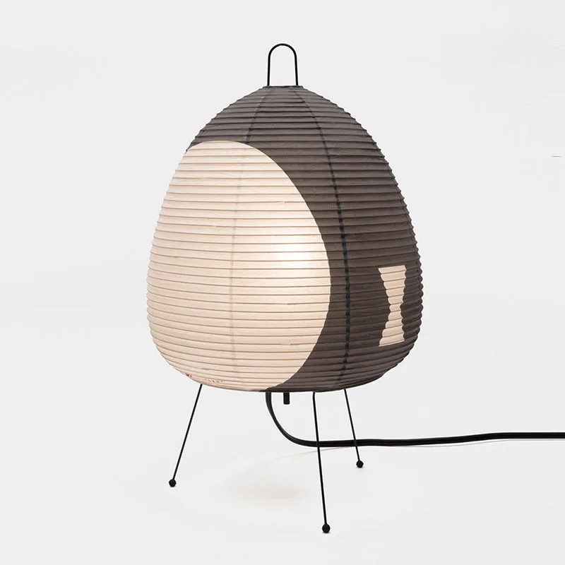 Noguchi LED Lamp Modern Japane - đánh giá và giá Desk Setup Minimalist