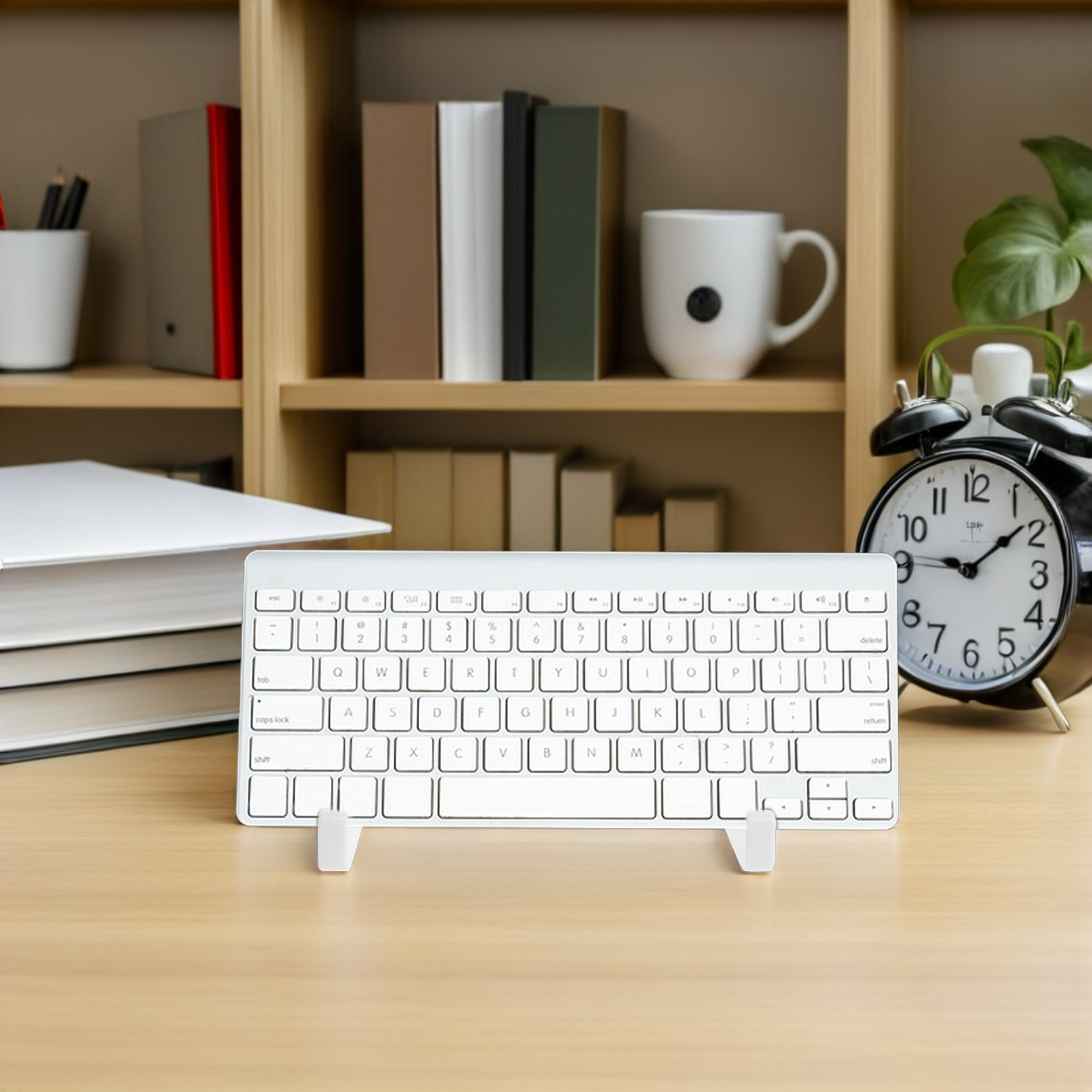 Sturdy Aluminum Keyboard Holde - đánh giá và giá Desk Setup In Office