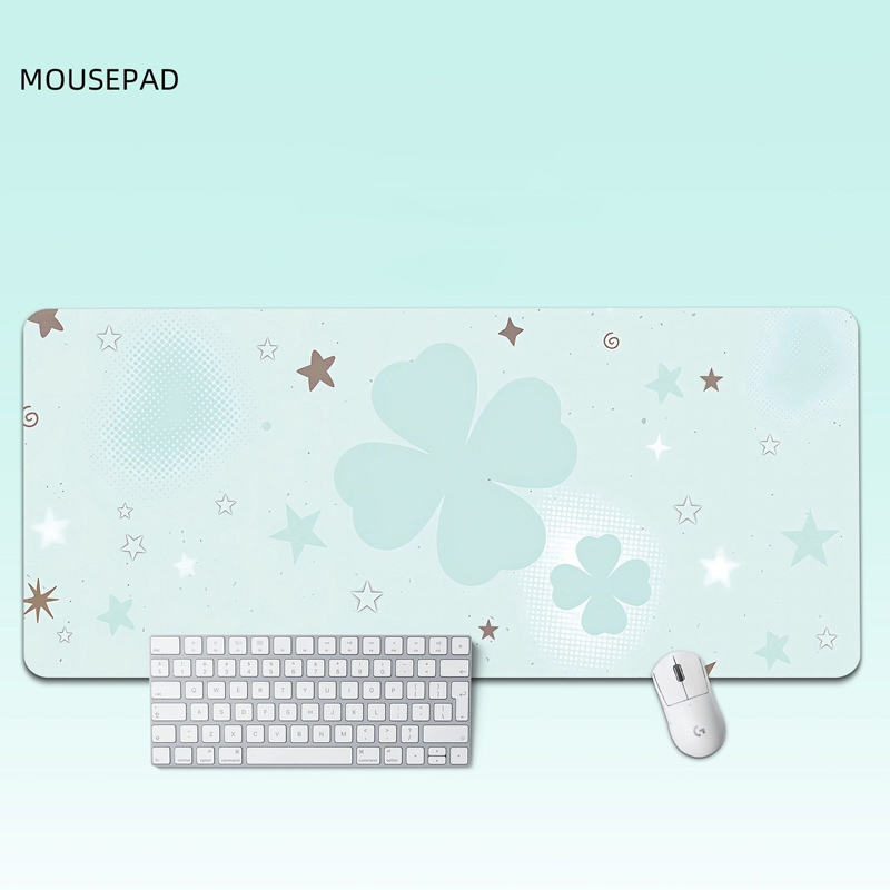 Leather PU Desk Pad Protector  - đánh giá và giá Yellow Desk Setup