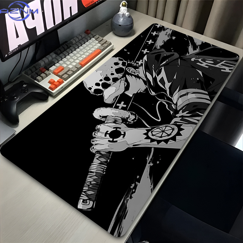 Mouse Pad Trafalgar Law Black  - đánh giá và giá Desk Setup Accessories