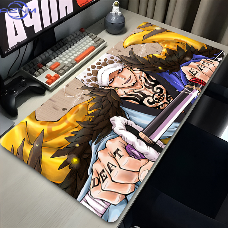 Mouse Pad Trafalgar Law Black  - đánh giá và giá Desk Setup Accessories