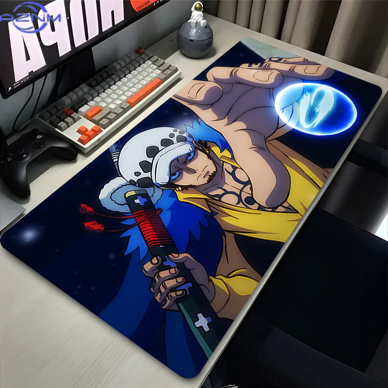 Mouse Pad Trafalgar Law Black  - đánh giá và giá Desk Setup Accessories