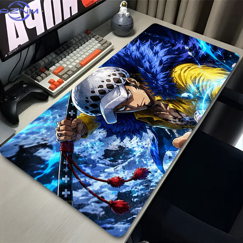 Mouse Pad Trafalgar Law Black  - đánh giá và giá Desk Setup Accessories